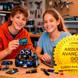 Combo Arduino para Jovens + Curso Avançado