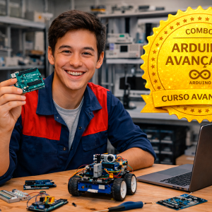 Combo Arduino para Estudante Técnico + Curso Avançado